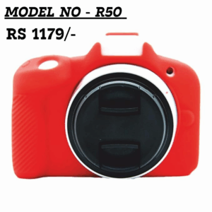 Buy Silicone Cover Red R50 Camera Case for protection, priced at RS 1179.
