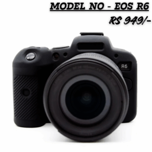 Canon EOS R6 protective camera body case in black, priced at 949 Rupees.